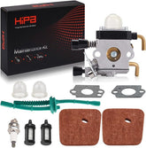 Hipa C1Q-S63 Carburetor Kit for Stihl FS55R FS 55R 55RC FS75 FS80 FS85 FS80R FS85R FC85 KM85 KM85R String Trimmer Brushcutter # 4137-120-0606